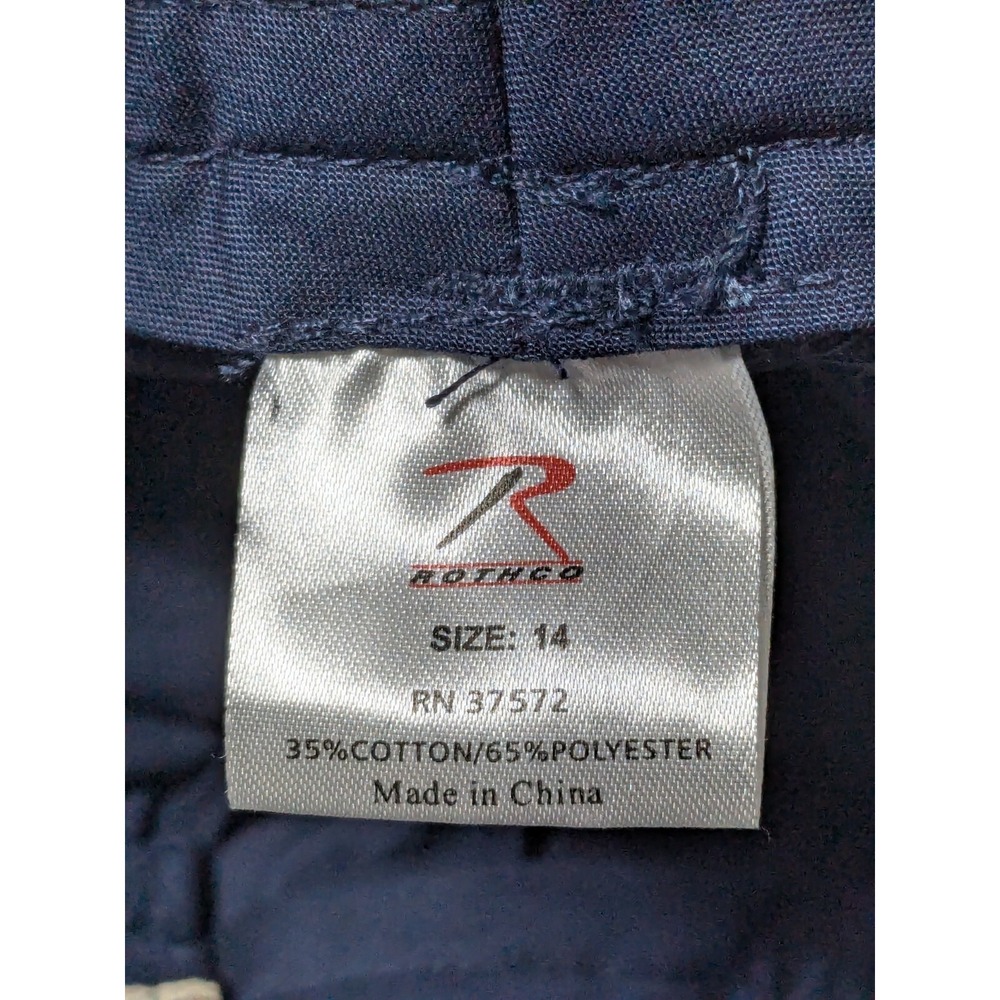 ROTHCO Women Size 14 Navy Blue Cotton Poly E.M.T. Pants NEW - Picture 5 of 16